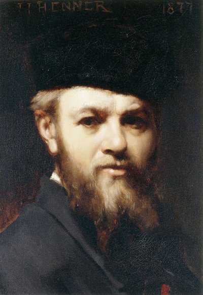 Autoportrét, 1877 od Jean Jacques Henner
