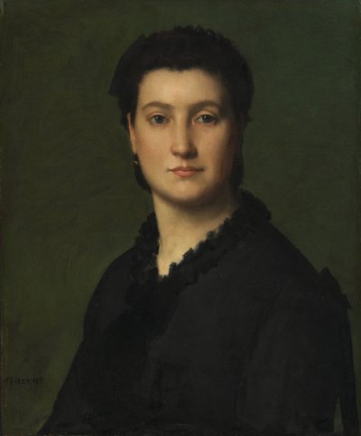 Portrét ženy od Jean Jacques Henner