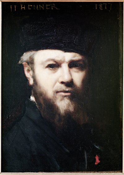 Autoportrét, 1877 od Jean Jacques Henner