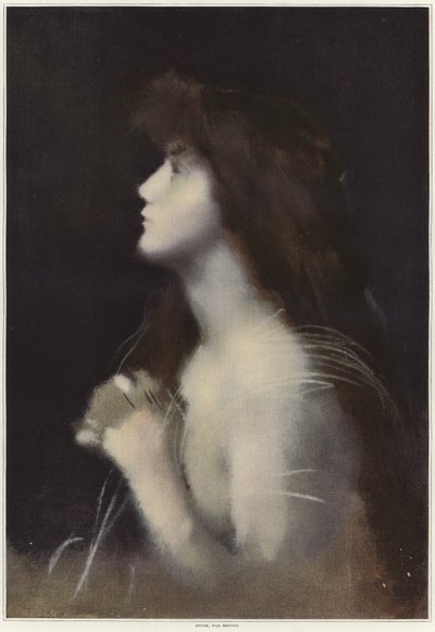 Studie ženy od Jean Jacques Henner