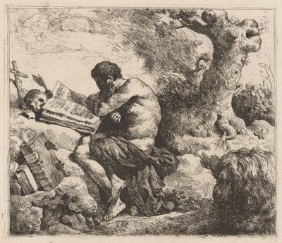 Svatý Jeroným od Jean Jacques Lagrenée II
