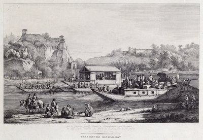 Výlet lodí po Seině, 1803 od Jean Jacques de Boissieu