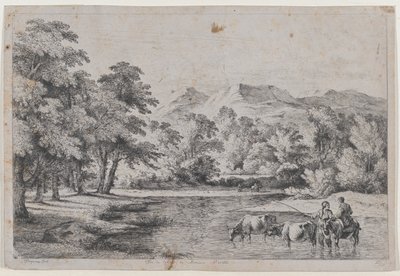 Krajina po Fouquières, 1772. od Jean Jacques de Boissieu