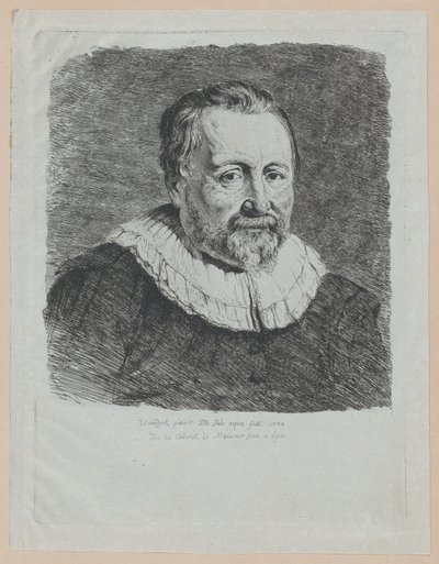Portrét podle Van Dycka, 1770. od Jean Jacques de Boissieu
