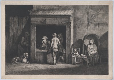 Veřejný spisovatel, 1790. od Jean Jacques de Boissieu