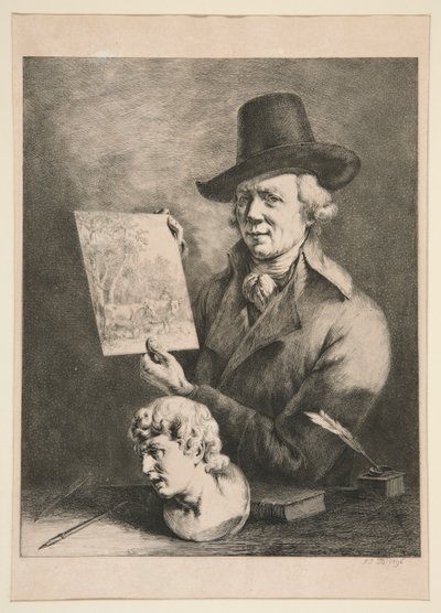 Autoportrét od Jean Jacques de Boissieu