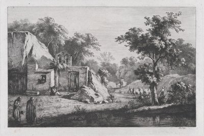 Malá poustevna, 1793. od Jean Jacques de Boissieu