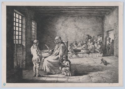 Mistr školy, 1780. od Jean Jacques de Boissieu