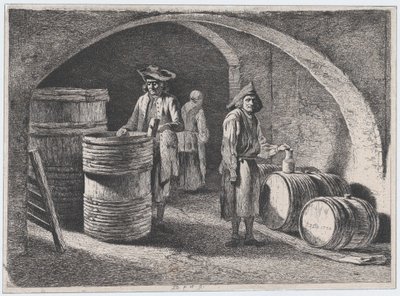 The Small Coopers, 1770. od Jean Jacques de Boissieu