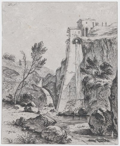Vodopád po Breenberg, 1764. od Jean Jacques de Boissieu
