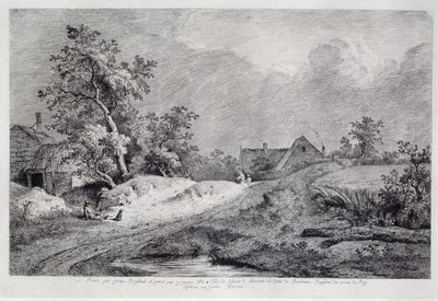 Pšeničné pole, 1772 od Jean Jacques de Boissieu