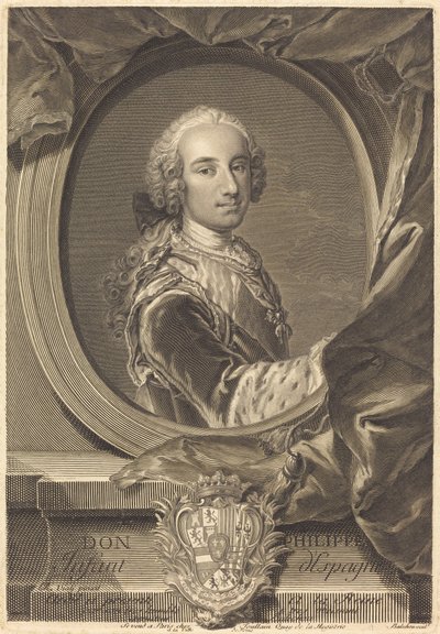 Don Philip, dítě ze Španělska od Jean Joseph Balechou after Louis Rene de Vialy