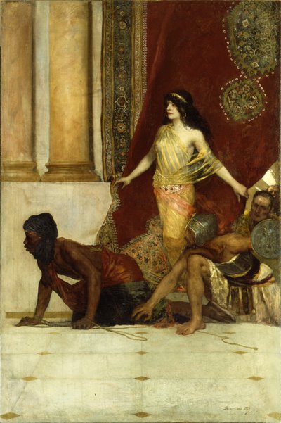Dalila a Pelištejci od Jean Joseph Benjamin Constant