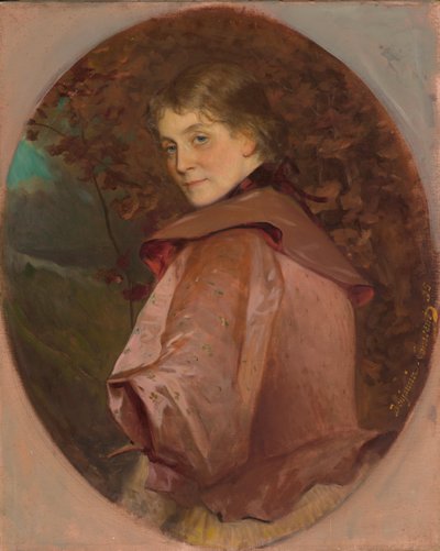 Mary Henderson, 1895. od Jean Joseph Benjamin Constant