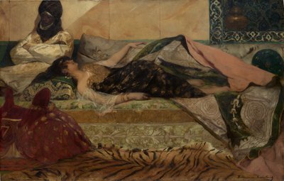 Odaliska. od Jean Joseph Benjamin Constant