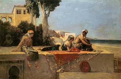 Na Terase od Jean Joseph Benjamin Constant