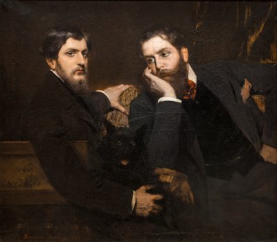 Portrét mých dvou synů od Jean Joseph Benjamin Constant
