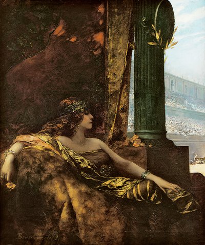 Císařovna Theodora (olej na plátně) od Jean Joseph Benjamin Constant