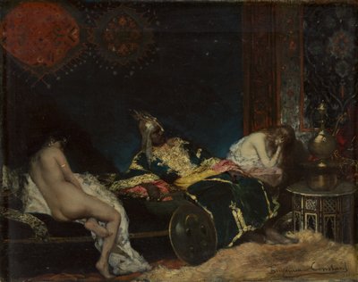 Srbská konkubína posílá ze Srbska, 1876. od Jean Joseph Benjamin Constant