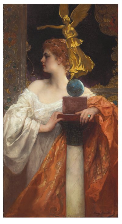 Vítězství od Jean Joseph Benjamin Constant