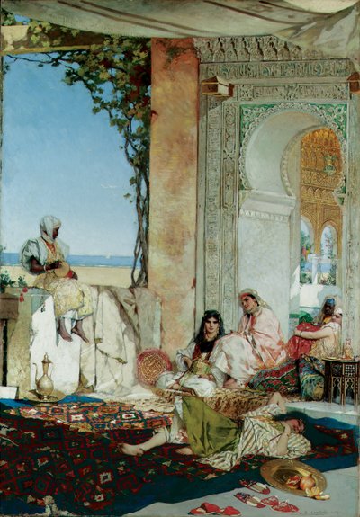 Ženy z harému v Maroku, 1875 od Jean Joseph Benjamin Constant