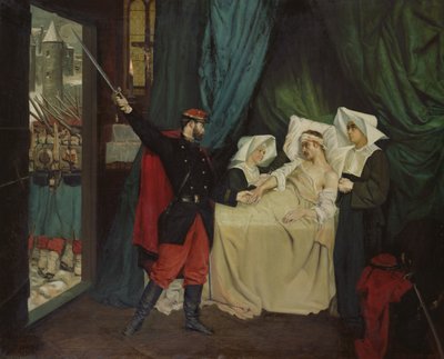 Scéna během války roku 1870 od Jean Joseph Weerts