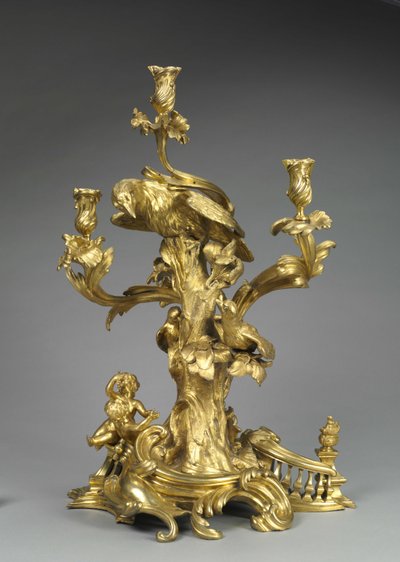 Candelabrum, kolem roku 1750 od Jean-Joseph de Saint-Germain