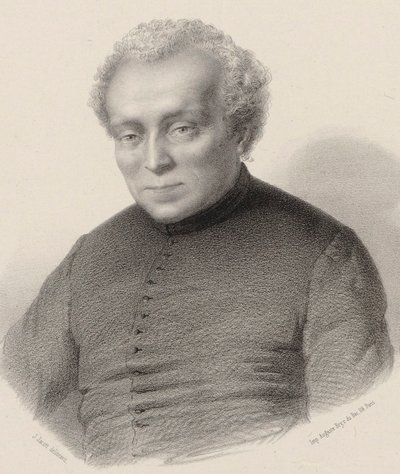 Portrét skladatele Louis Lambillotte 1797-1855. od Jean Julien Jacott