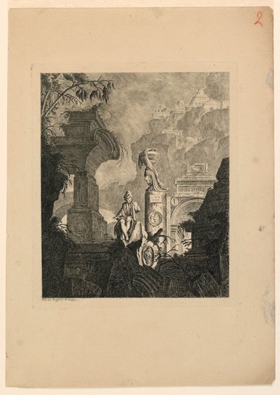 Prorok truchlí nad Jeruzalémem od Jean-Laurent Legeay