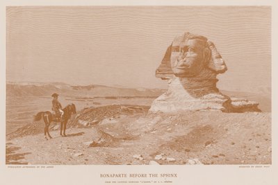 Bonaparte před sfingou od Jean Leon Gerome