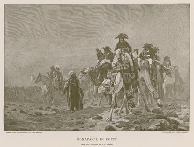 Bonaparte v Egyptě od Jean Leon Gerome