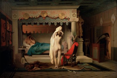 Král Candaules, po roce 1859. od Jean Leon Gerome
