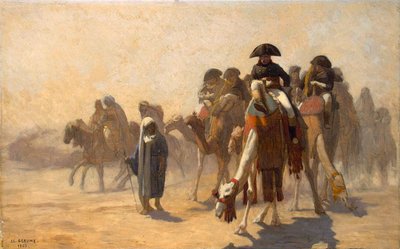 Napoleon v Egyptě, 1863. od Jean Leon Gerome