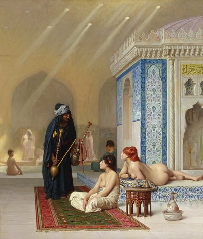 Bazén v harému od Jean Leon Gerome