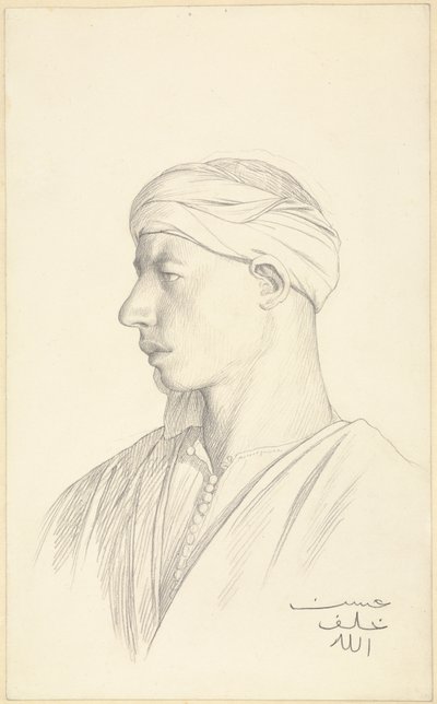 Portrét egyptského fellaha od Jean Leon Gerome