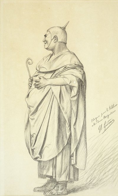 Studie pro dva augury, od Jean Leon Gerome