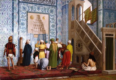 Modrá mešita, 1878 od Jean Leon Gerome