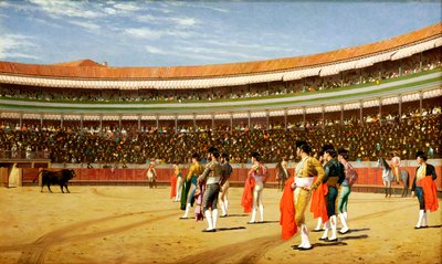 Vstup býka od Jean Leon Gerome