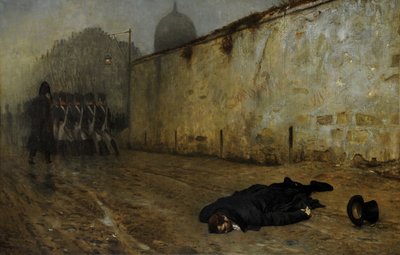 Poprava maršála Neye (olej na plátně) od Jean Leon Gerome