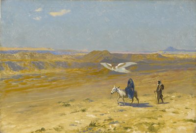 Útěk do Egypta, 90. léta 19. století. od Jean Leon Gerome
