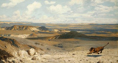Pronásledování; Pronásledování, 1889 od Jean Leon Gerome