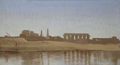 Pohled na Nil v Luxoru, 1857 od Jean Leon Gerome