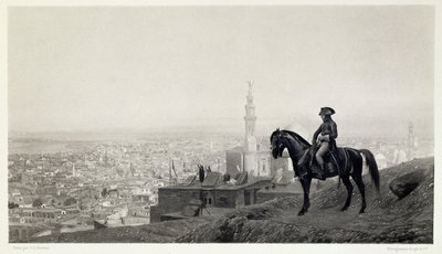 Generál Bonaparte v Káhiře, ze sbírky děl Jean-Leon Gerome ve 100 hlubotisků, 1881 (hlubotisk) od Jean Leon after Gerome