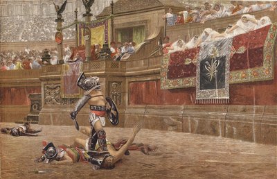 Gladiátoři od Jean Leon after Gerome