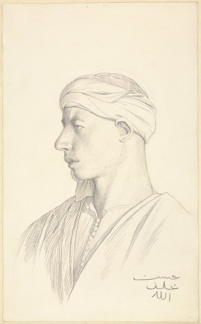Portrét egyptského Fellaha od Jean Leon Gerome