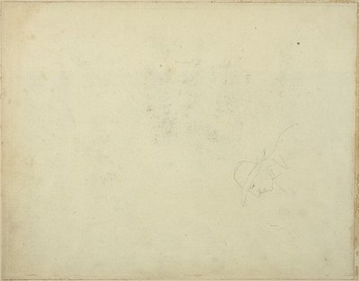 Karikatura muže s kloboukem se širokou krempou od Jean Louis André Théodore Géricault