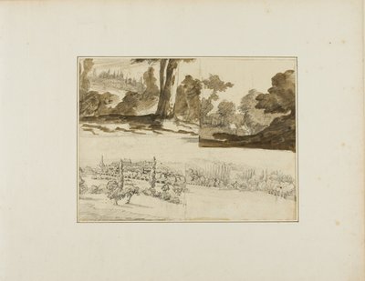 Čtyři krajiny od Jean Louis André Théodore Géricault