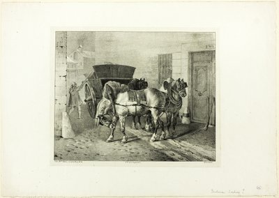 Uklízeči ulic od Jean Louis André Théodore Géricault
