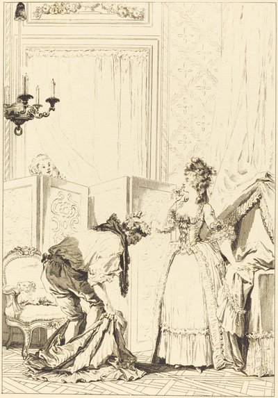 The Beaten and Content Paroháč od Jean Louis Delignon and Antoine Jean Duclos after Jean Honoré Fragonard