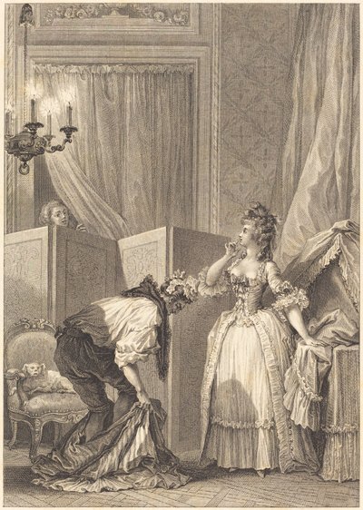The Beaten and Content Paroháč od Jean Louis Delignon and Antoine Jean Duclos after Jean Honoré Fragonard